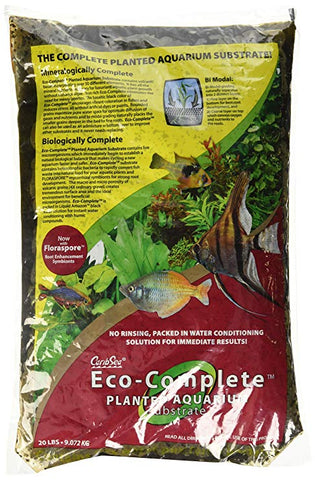 Eco-Complete Planted Aquarium Black, 20 lb.