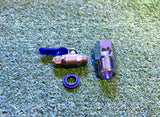 Tap and faucet adapter for RODI unit