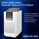 Hailea HC-80A aquarium chiller for freshwater and saltwater aquarium