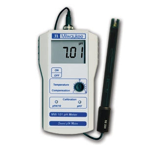 Milwaukee MW-101 Portable PH Meter with 0.01 PH resolution