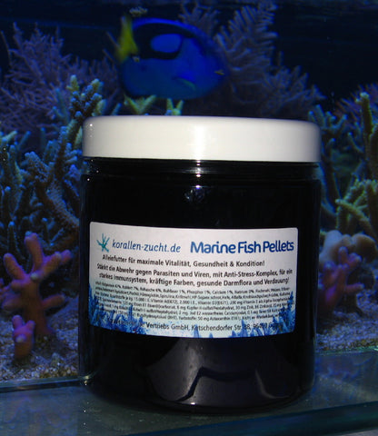 Marine Fish Food 2mm floating pellets 350g